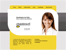 Tablet Screenshot of gastrovel.com.br